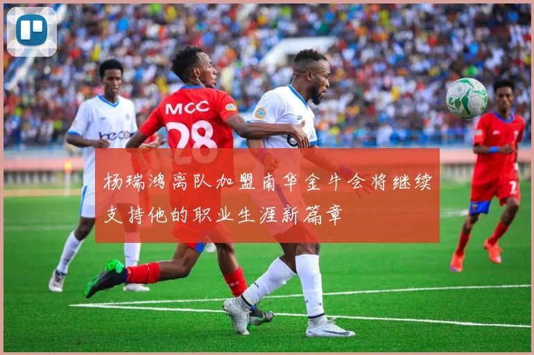 杨瑞鸿离队加盟南华金牛会将继续支持他的职业生涯新篇章
