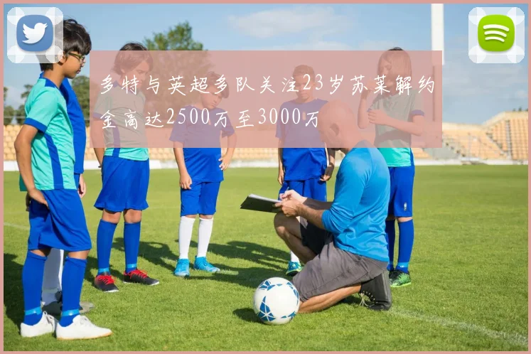 多特与英超多队关注23岁苏莱解约金高达2500万至3000万